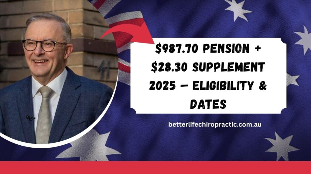 $987.70 Pension + $28.30 Supplement 2025 – Eligibility & Dates