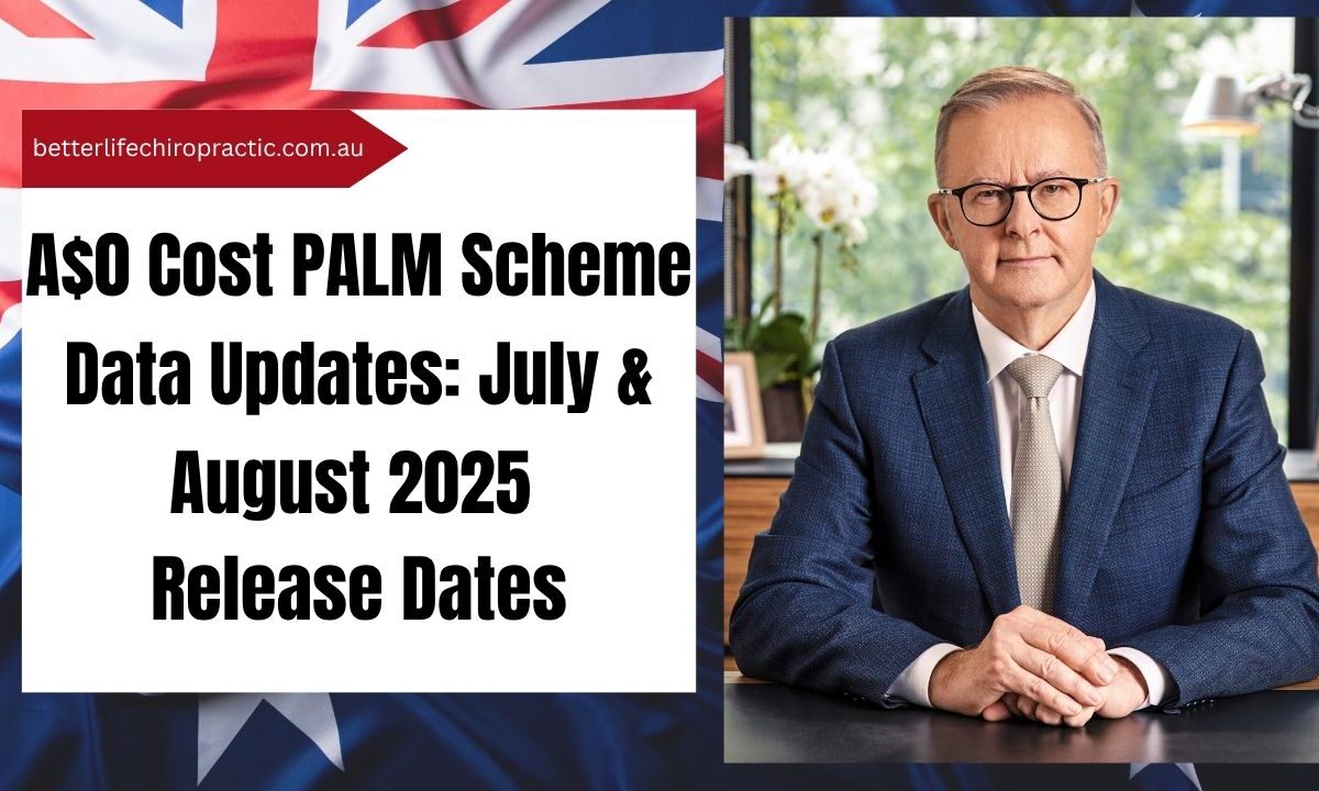 A$0 Cost PALM Scheme Data Updates July & August 2025 Release Dates