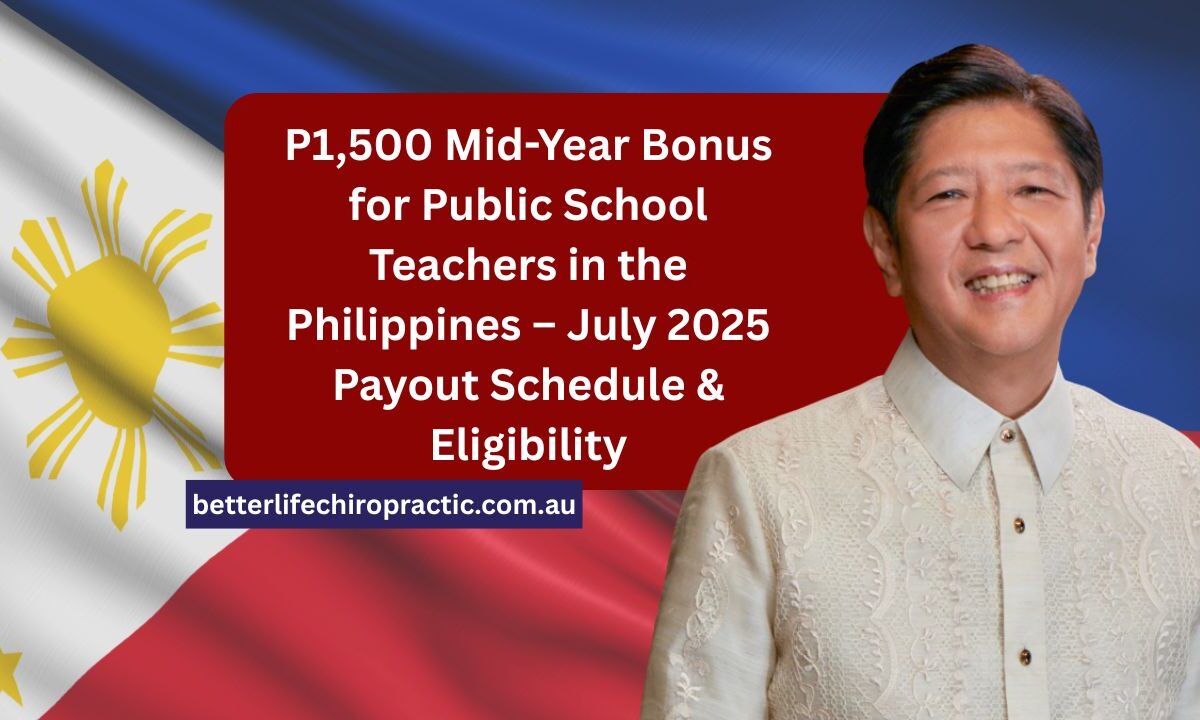 P1,500 Mid-Year Bonus for Public School Teachers in the Philippines – July 2025 Payout Schedule & Eligibility