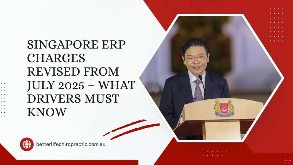 Singapore ERP Charges Revised from July 2025 – What Drivers Must Know