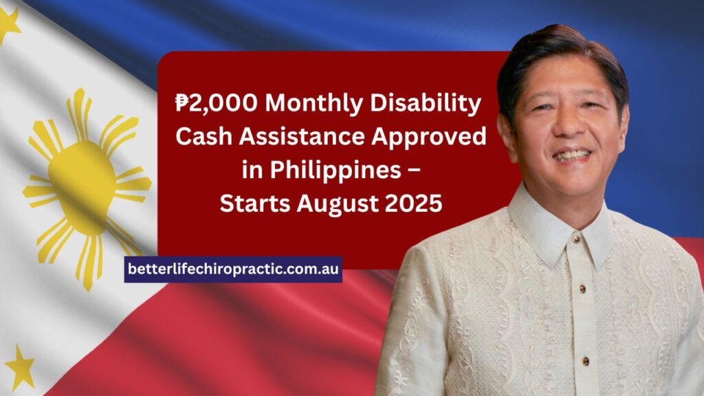 ₱2,000 Monthly Disability Cash Assistance Approved in Philippines – Starts August 2025