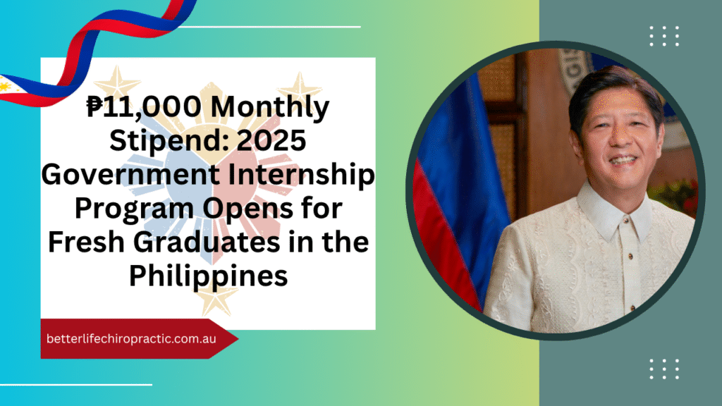₱11,000 Monthly Stipend 2025 Government Internship Program Opens for Fresh Graduates in the Philippines