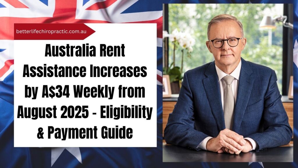 Australia Rent Assistance Increases by A$34 Weekly from August 2025 – Eligibility & Payment Guide