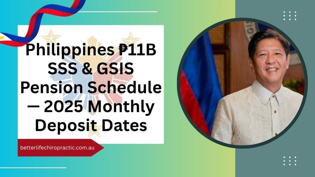Philippines ₱11B SSS & GSIS Pension Schedule — 2025 Monthly Deposit Dates