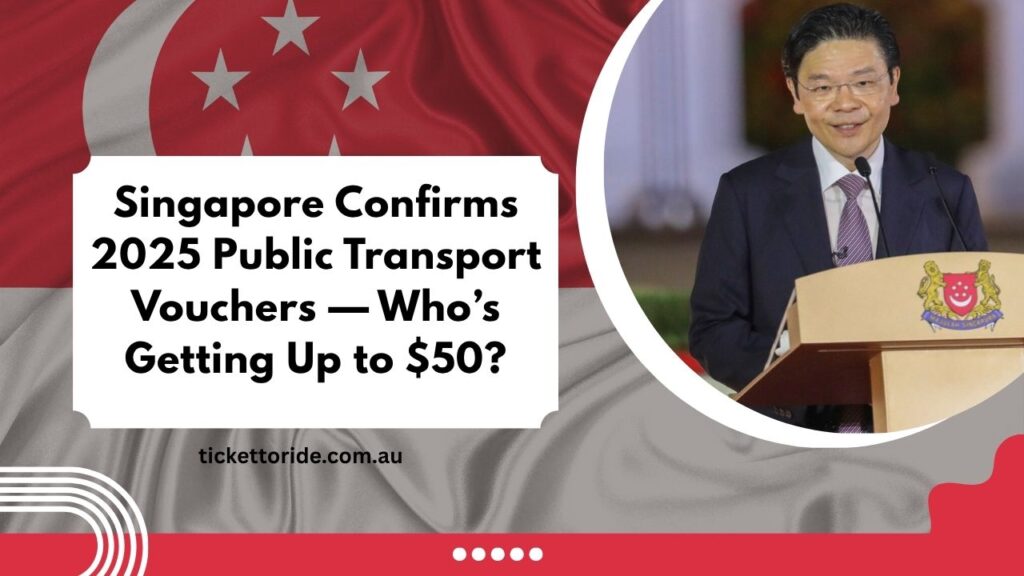 Singapore Confirms 2025 Public Transport Vouchers — Who’s Getting Up to $50