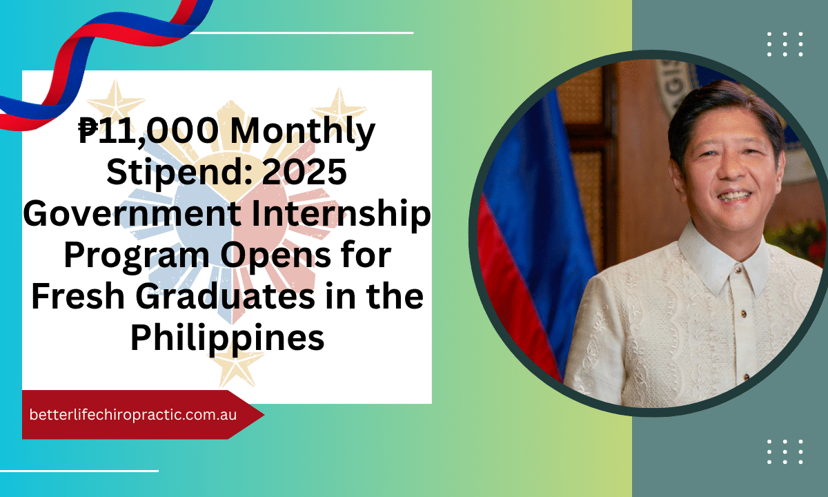 ₱11,000 Monthly Stipend 2025 Government Internship Program Opens for Fresh Graduates in the Philippines